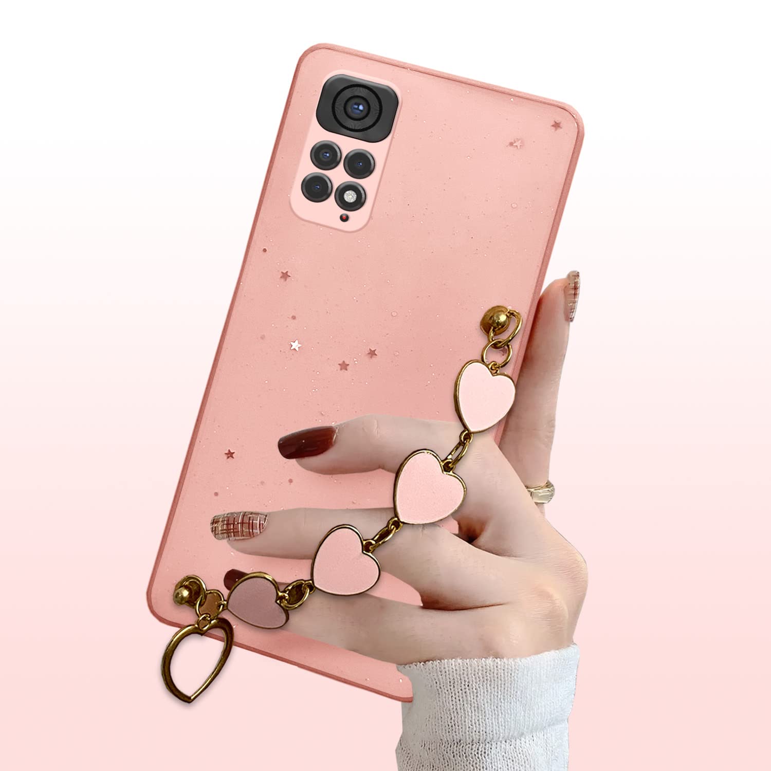 Pikkme pink Chain back cover for Redmi Note 11/Note 11S – photo 3