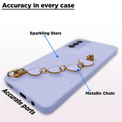 Pikkme Samsung M14 5G Chain purple phone cover – photo 3