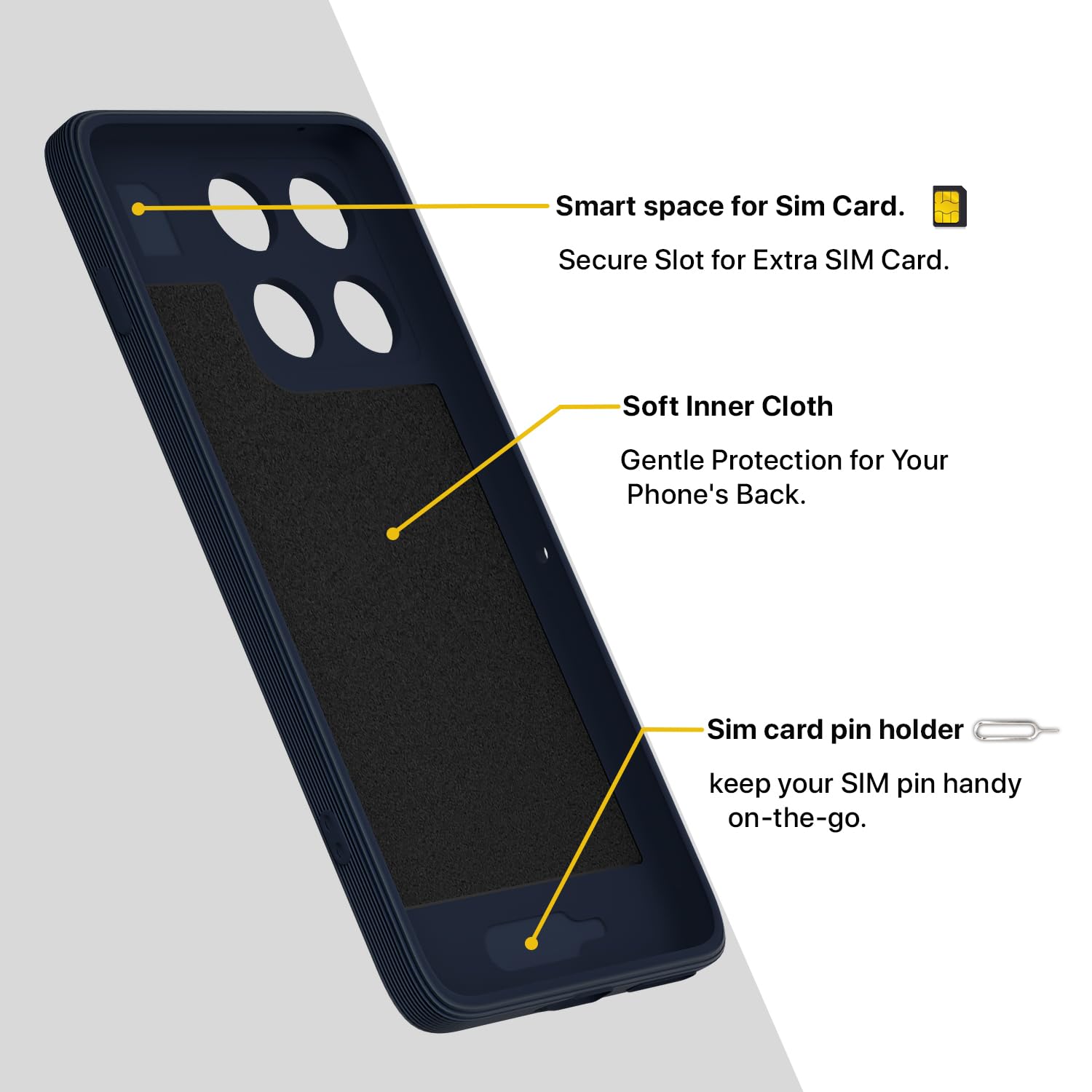 Pikkme blue mobile back cover for Moto Edge 70 5G – photo 6