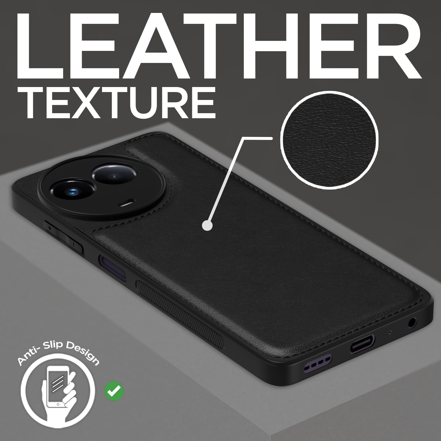 Realme 11/11X 5G/Narzo 60X 5G phone cover in black by Pikkme – photo 7