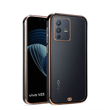 Pikkme Vivo V23 5G Chrome black phone cover