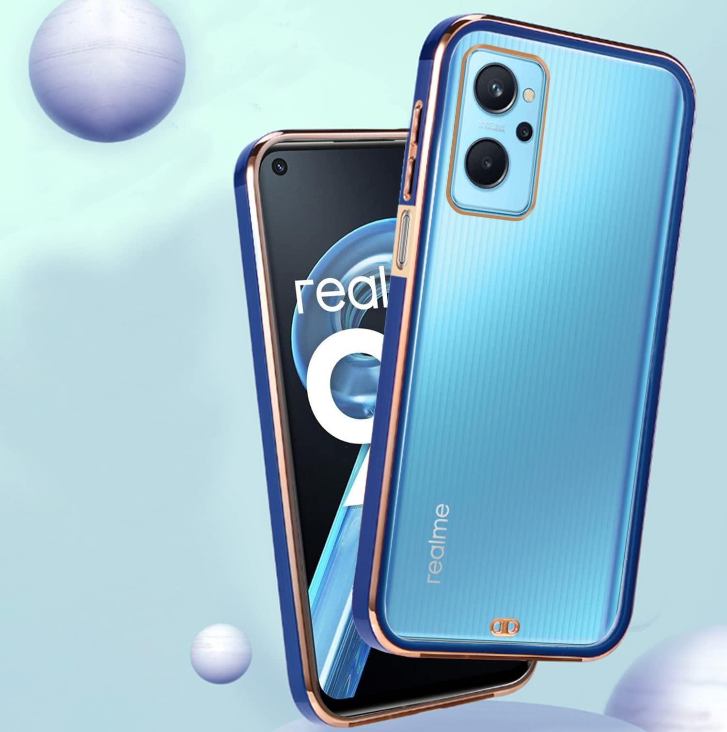 Blue mobile back cover for Realme 9i – Pikkme – photo 4