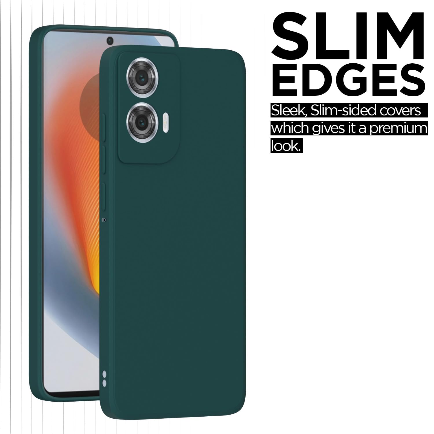 Pikkme green mobile back cover for Moto Edge 50 Fusion/G96 5G – photo 6