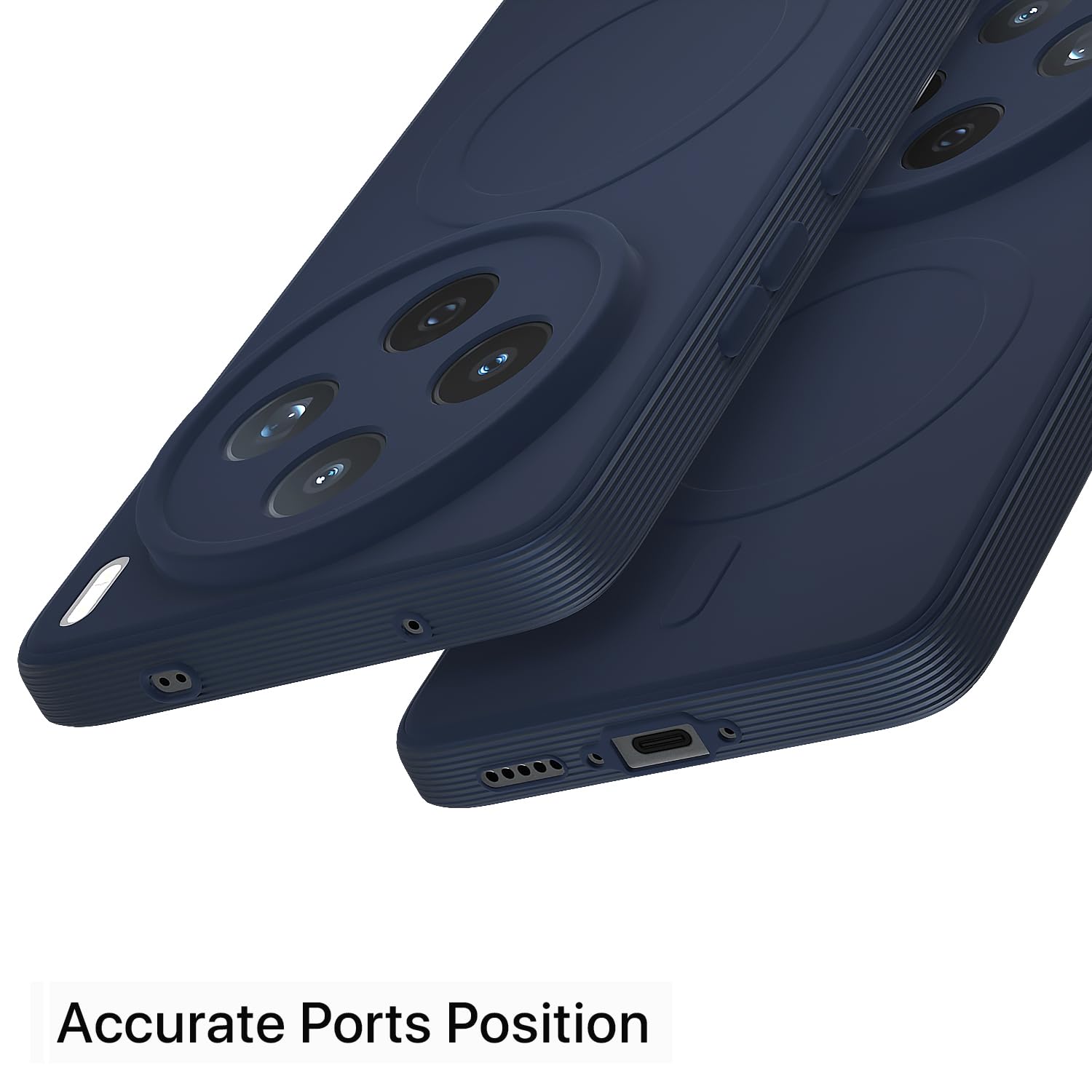 Pikkme Vivo X200T 5G MagSafe blue back cover – photo 4