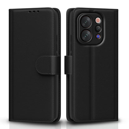 Vivo V70/V70 Wallet flip case in black by Pikkme