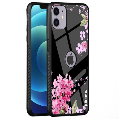 Pikkme iPhone 12 Flower back cover