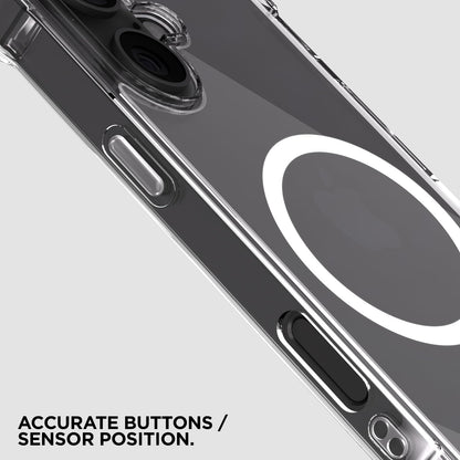 Transparent mag-safe MagSafe phone cover for iPhone 16 Plus – Pikkme – photo 6