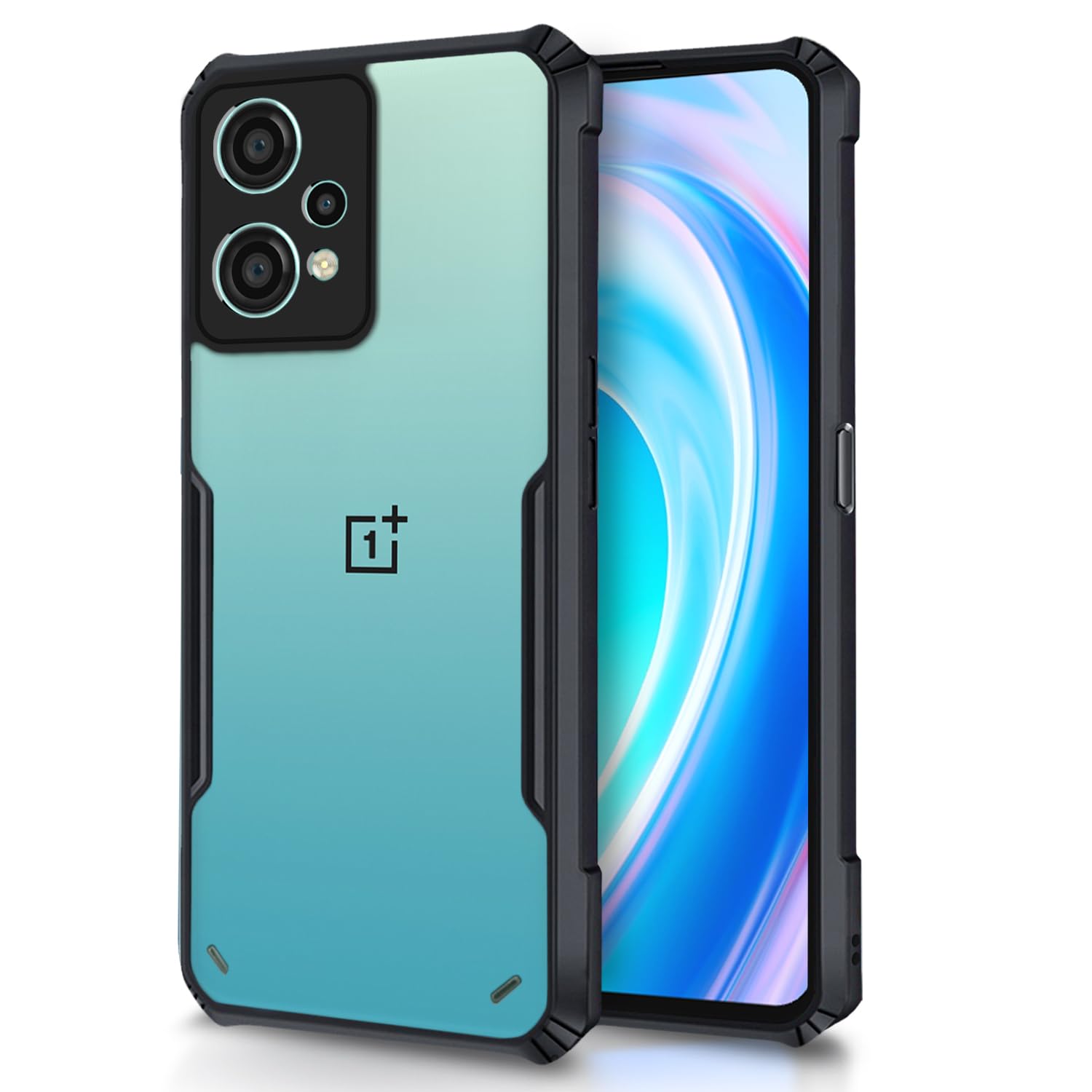 Black phone cover for OnePlus Nord CE 2 Lite 5G – Pikkme