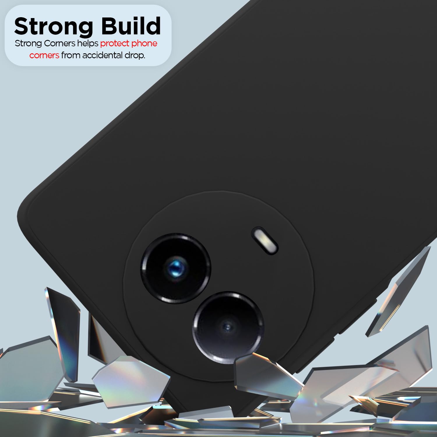 Pikkme black mobile cover for Realme 11/11x/Narzo 60x 5G – photo 5