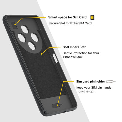Pikkme Redmi 14c/A4/Poco C75 5G grey phone cover – photo 6