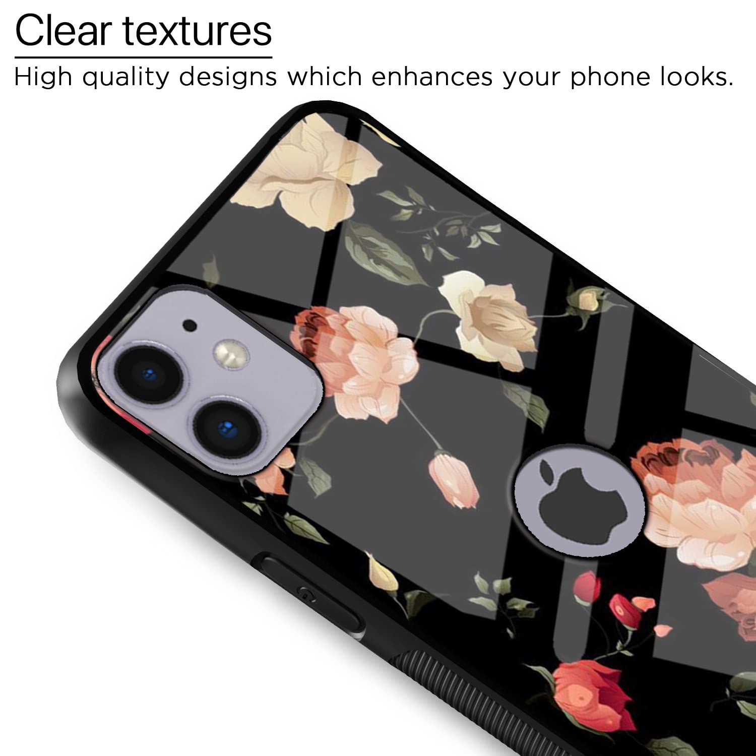 iPhone 12 Mini Flower mobile back cover by Pikkme – photo 4