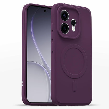 Oppo Reno 15 5G MagSafe mobile cover in purple by Pikkme