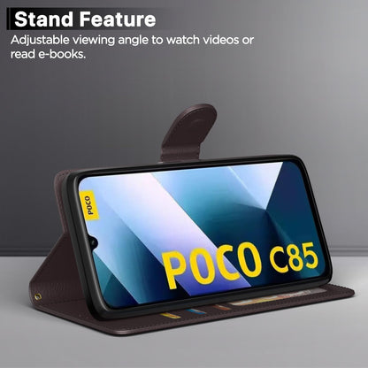 Pikkme coffee flip case for Poco C85 5G – photo 3