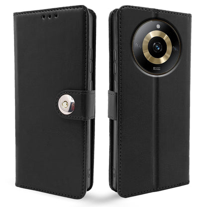 Black mobile flip cover for Realme Narzo 60 5G – Pikkme