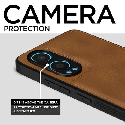 Pikkme brown Leather phone cover for OnePlus Nord CE 4 Lite 5G – photo 3