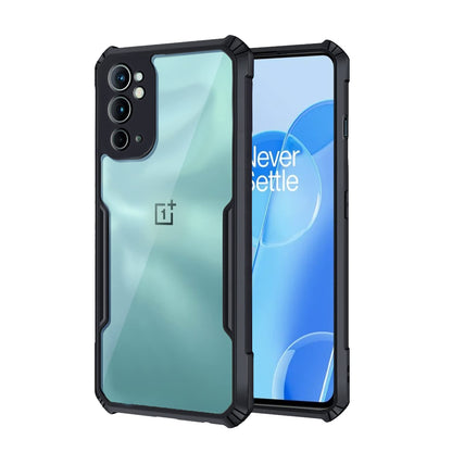 OnePlus 9RT 5G Hybrid mobile back cover in black by Pikkme