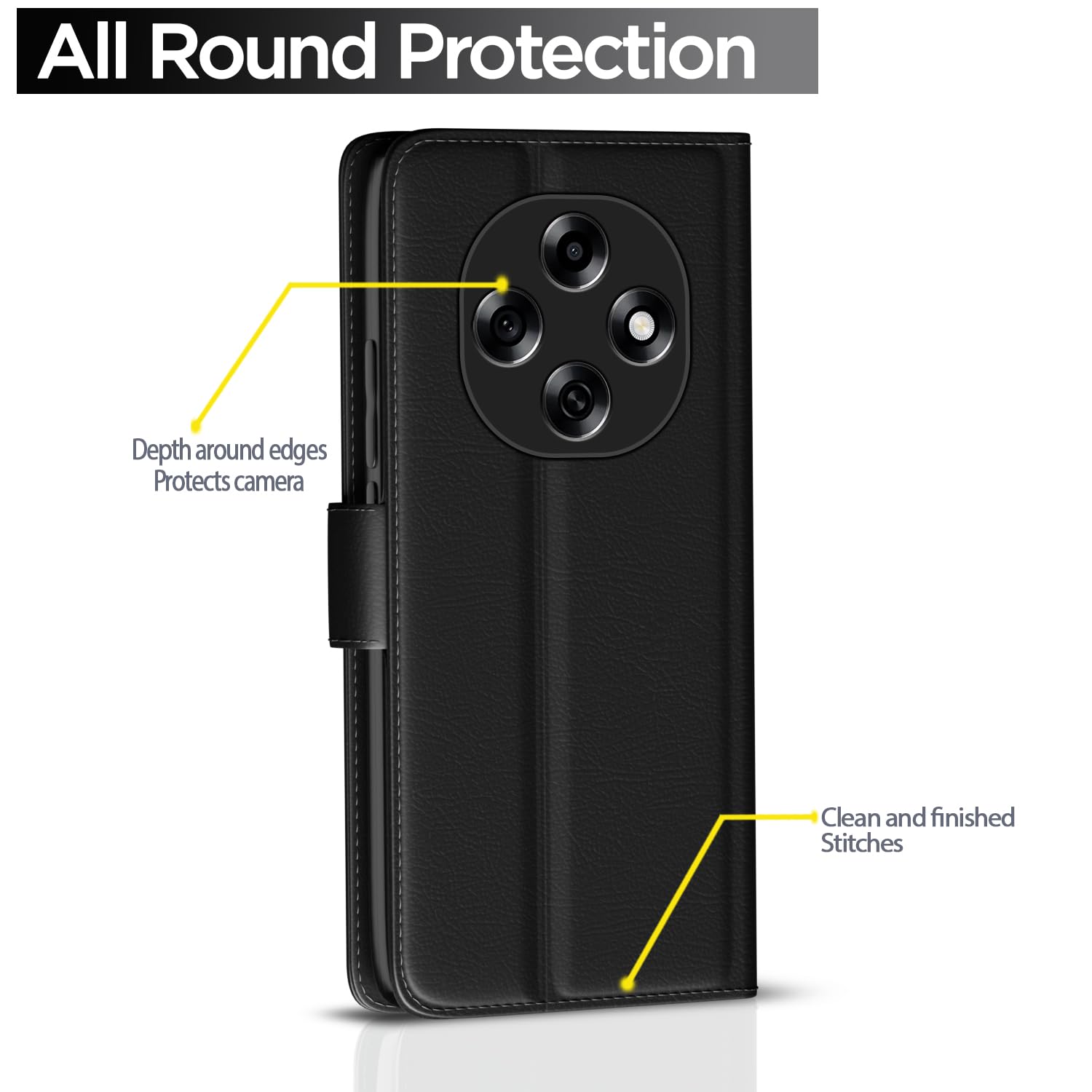Pikkme Oppo F31 Pro 5G Wallet brown mobile flip cover – photo 4