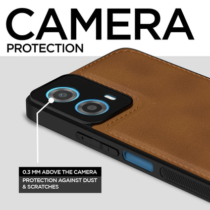 Moto G34/G45 5G back cover in brown by Pikkme – photo 3