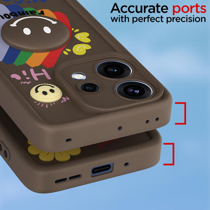 Pikkme brown phone cover for Oppo Reno 15F 5G – photo 4