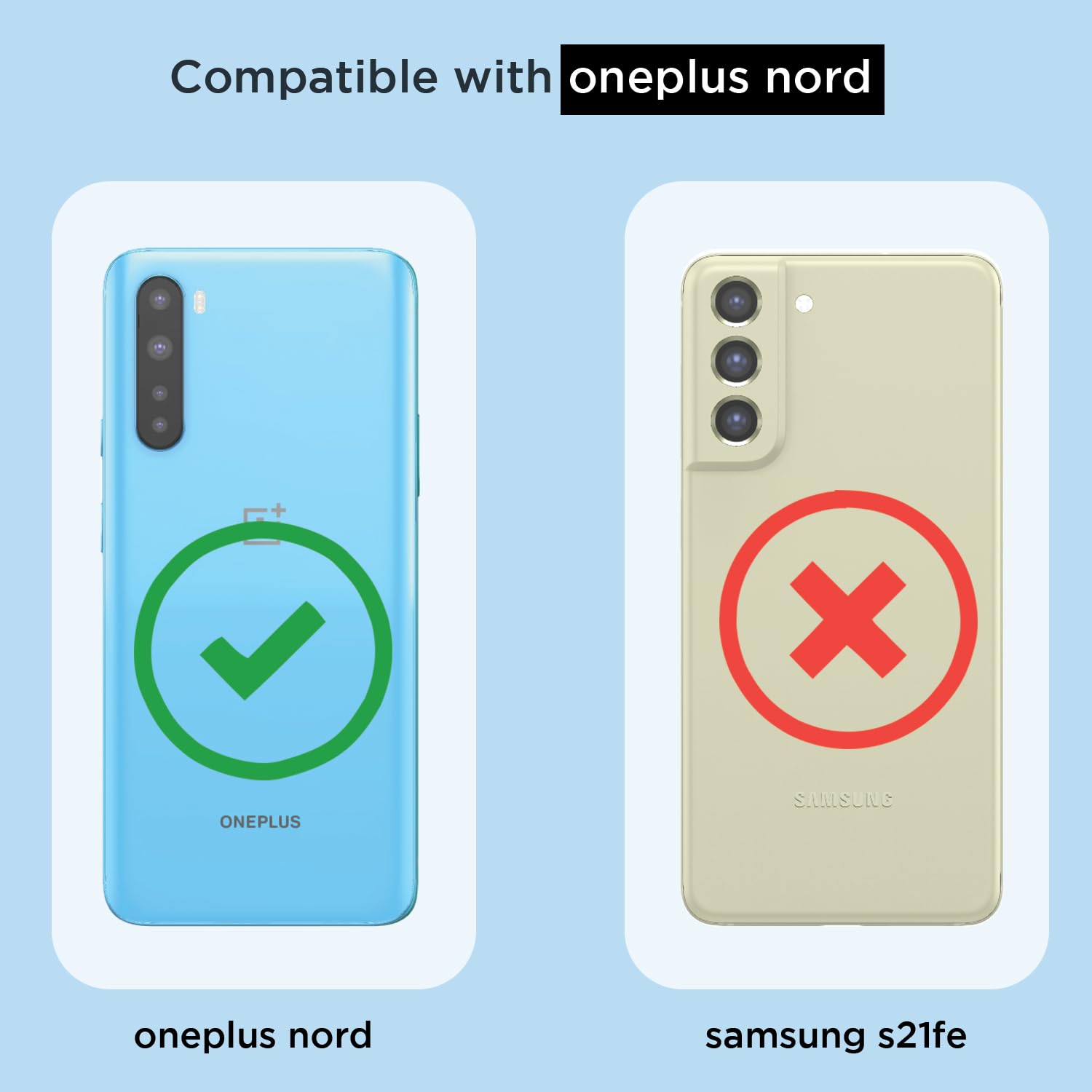 Transparent mag-safe back cover for OnePlus Nord – Pikkme – photo 4