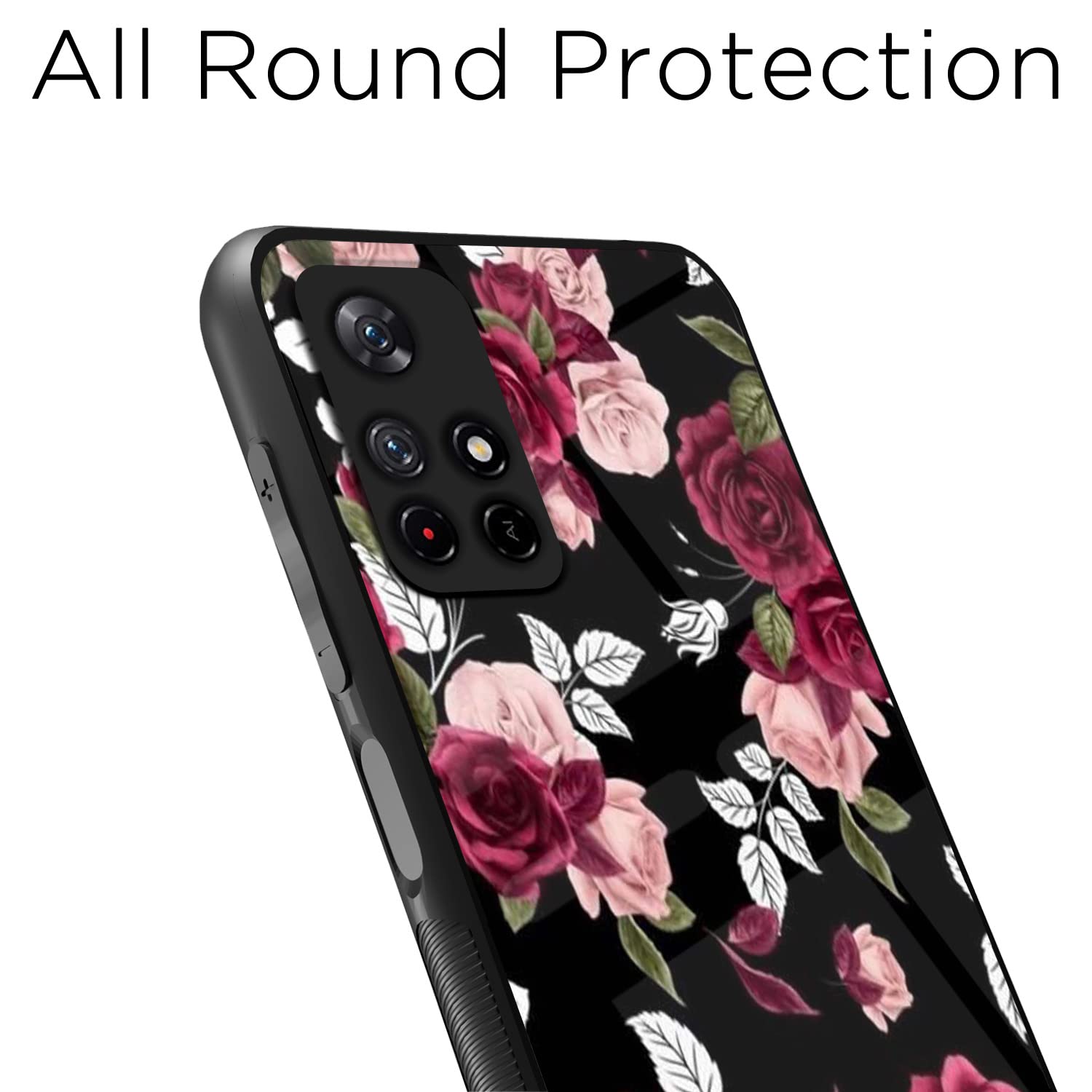Pikkme Flower mobile back cover for Redmi Note 11T/Poco M4 Pro 5G – photo 7