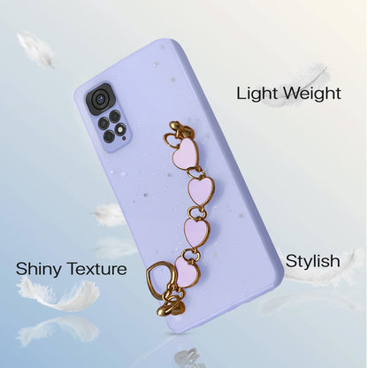 Pikkme Redmi Note 11/Note 11S Chain purple mobile back cover – photo 6