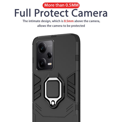 Poco X5/Redmi Note 12 5G D5 Tough Armor mobile back cover in black by Pikkme – photo 7