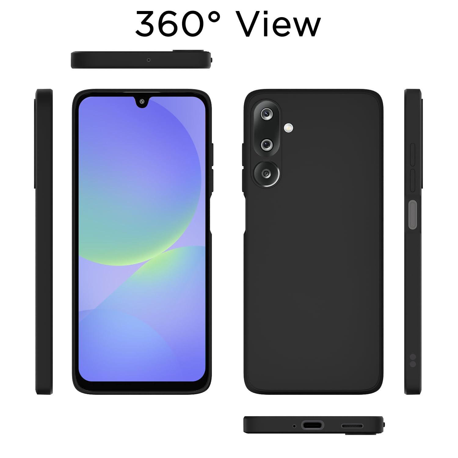 Samsung M36 5G back cover in black by Pikkme – photo 4
