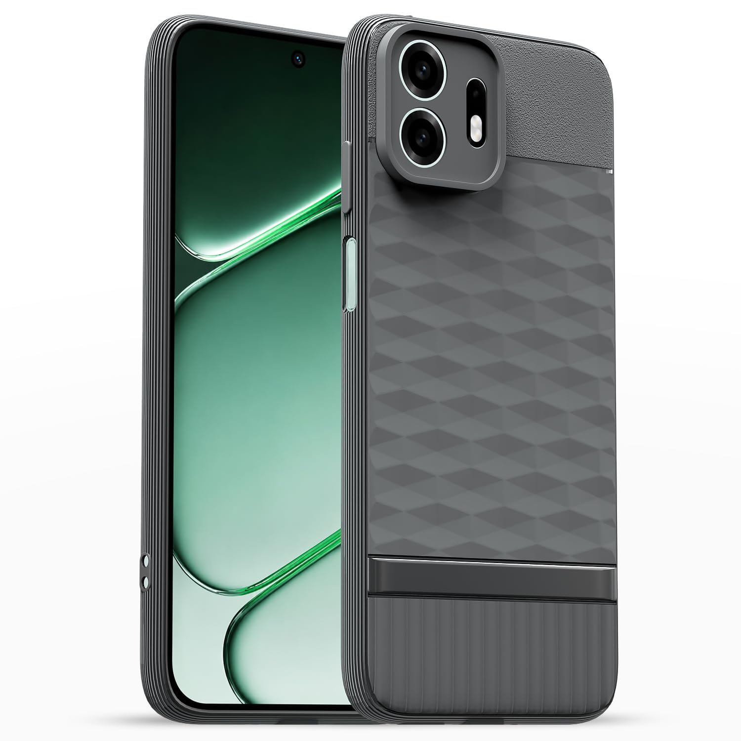 Pikkme OnePlus N6 5G grey mobile cover