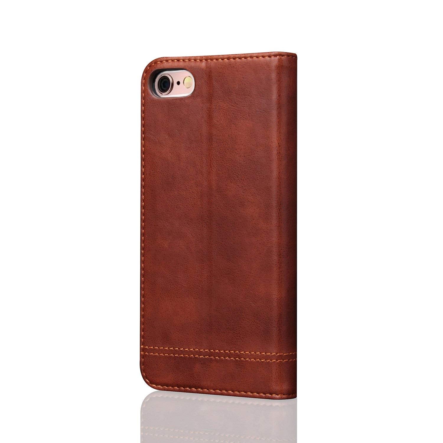 Pikkme brown wallet flip cover for iPhone 6/6s – photo 4
