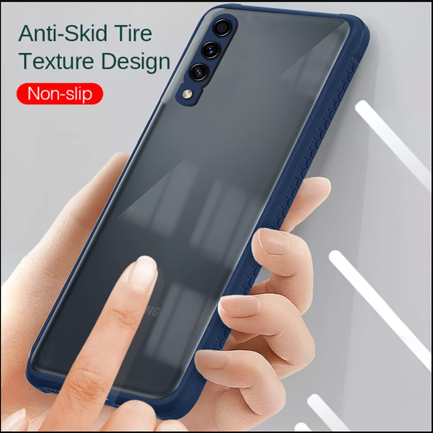 Pikkme Samsung A50/A30s/A50s blue back cover – photo 4