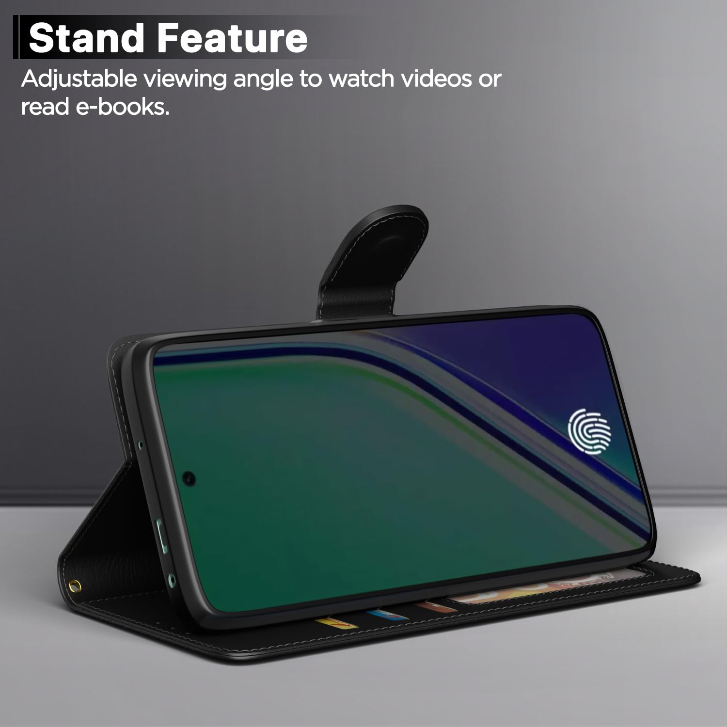 Realme 14 Pro Plus 5G flip case in black by Pikkme – photo 3