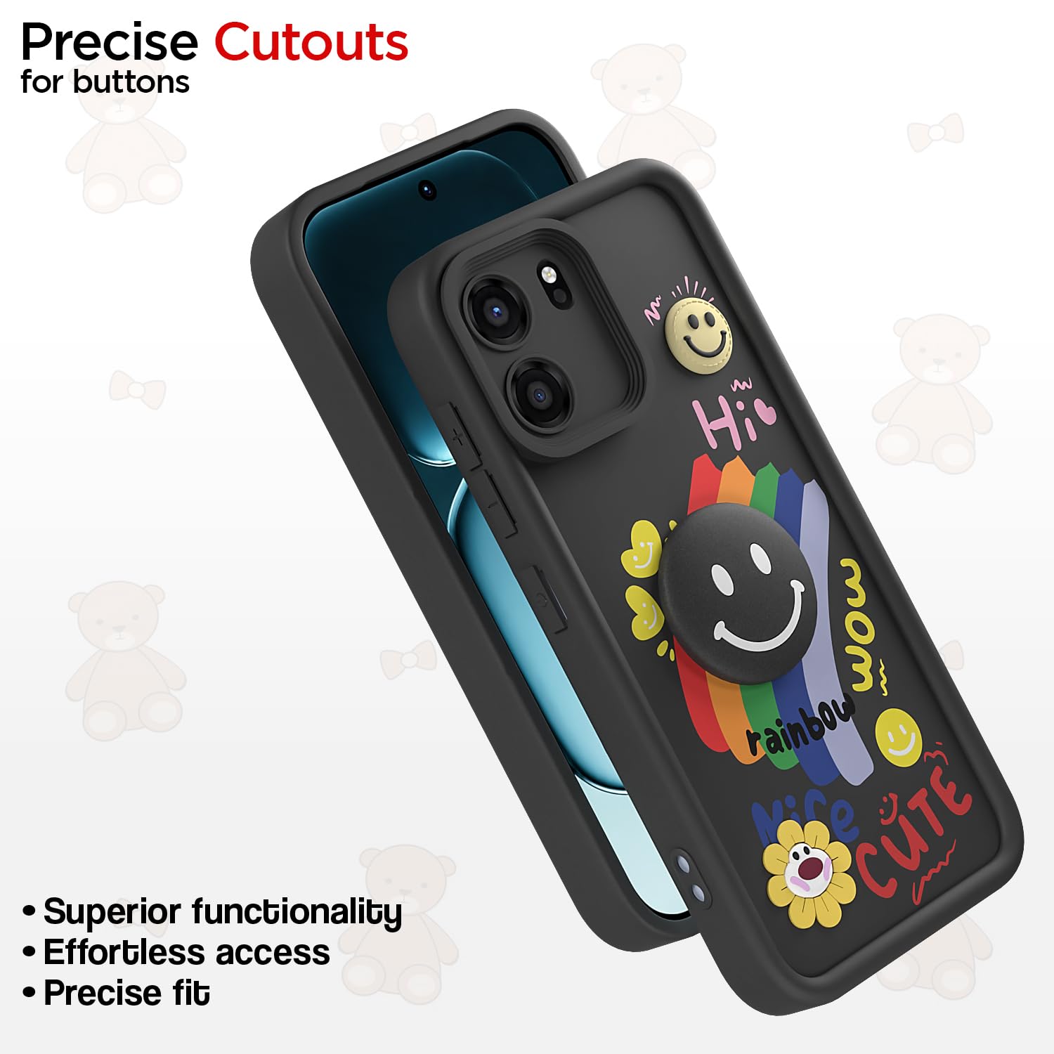 Black Soft Silicone mobile back cover for OnePlus Nord CE 6 5G – Pikkme – photo 6