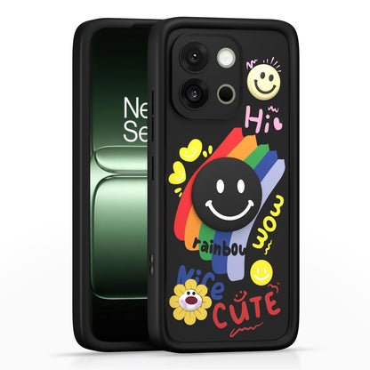 Black Soft Silicone mobile cover for OnePlus 13S 5G – Pikkme