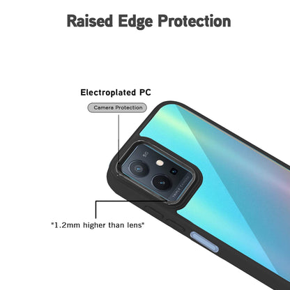 Vivo T1/Y75/iQOO Z6 5G mobile cover in black by Pikkme – photo 5