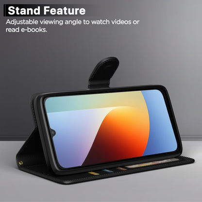 Pikkme Redmi A7 Pro/Poco C85x 5G black flip cover – photo 3