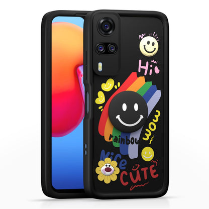 Black mobile cover for Vivo Y31/Y51 – Pikkme