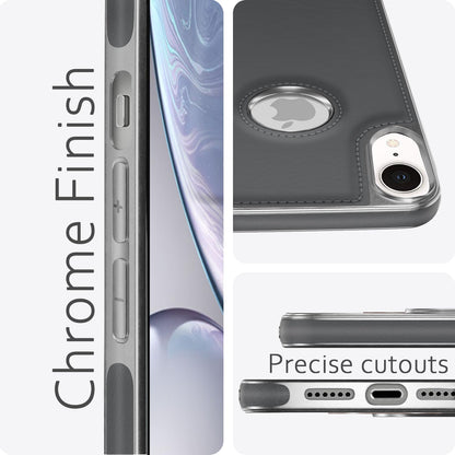 Chrome grey Leatherback mobile cover for iPhone XR – Pikkme – photo 5