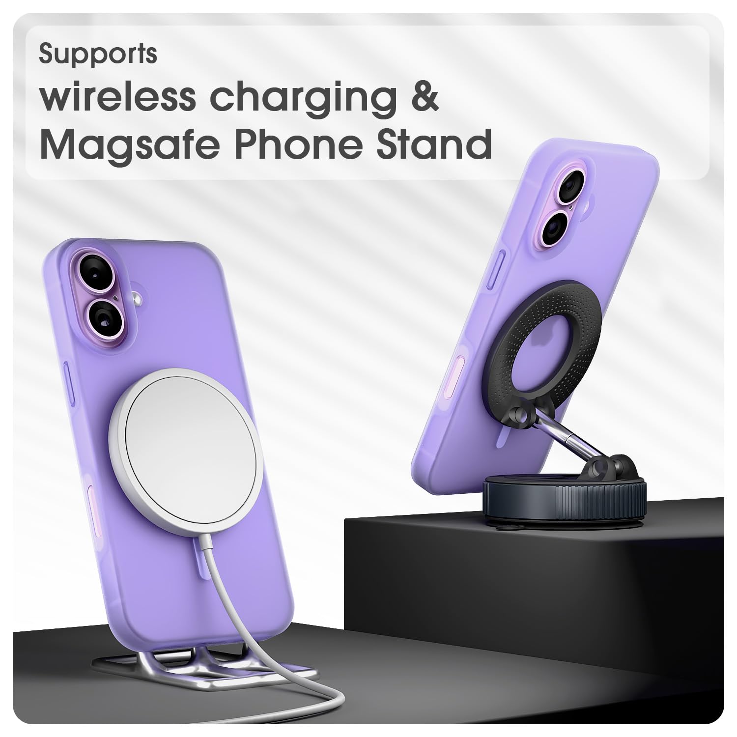 Light purple Soft Silicone mobile cover for iPhone 17 – Pikkme – photo 4