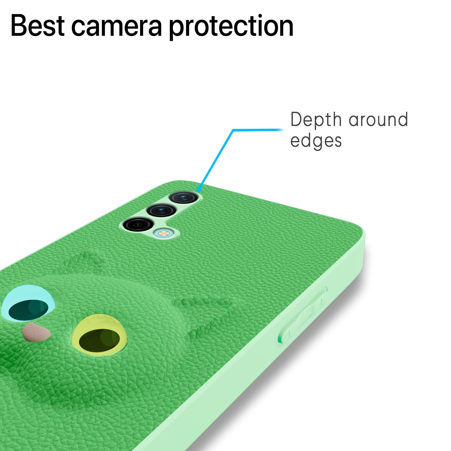 Pikkme Oneplus Nord Ce 5G Kitty Back Cover (Green)