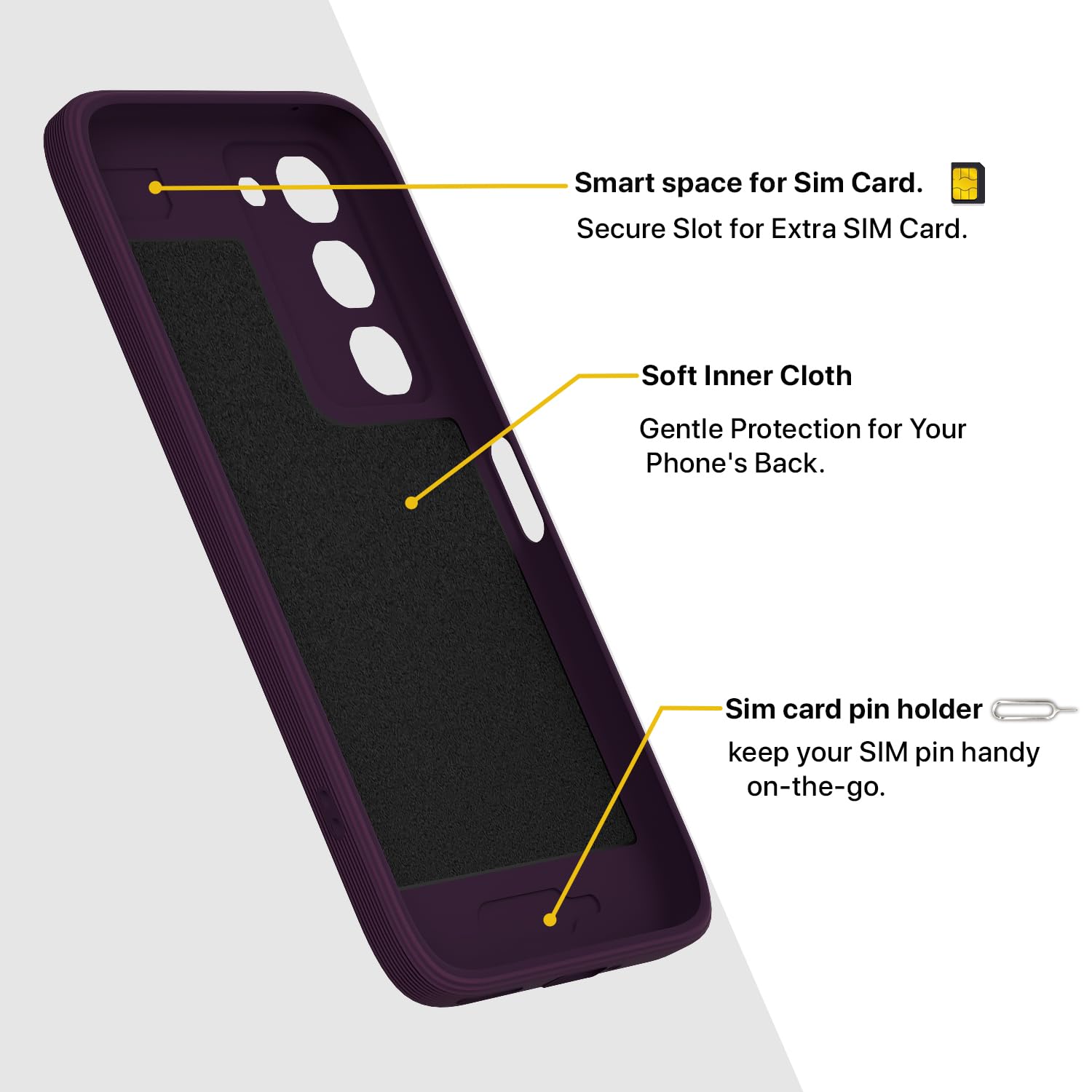 Realme P4R 5G mobile back cover in purple by Pikkme – photo 6