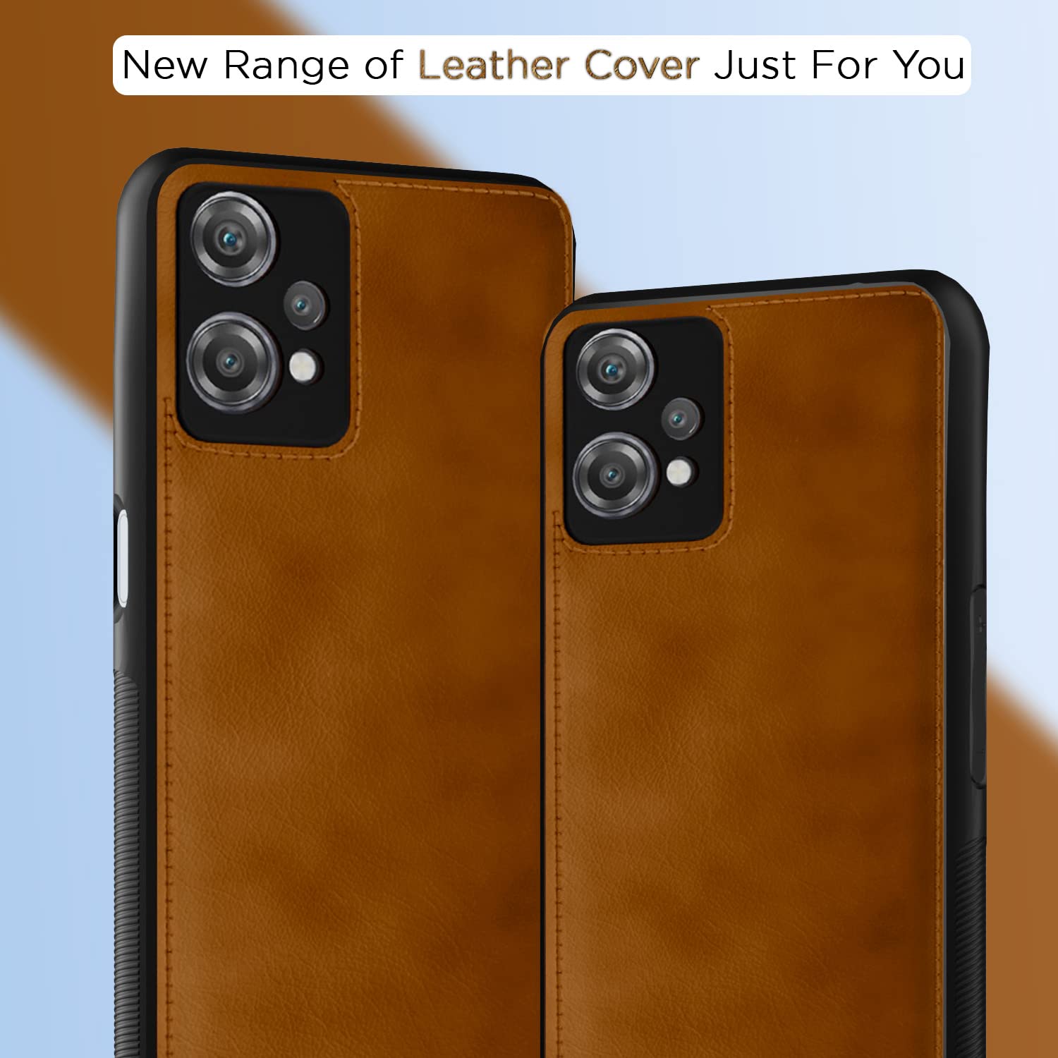 Pikkme OnePlus Nord CE 2 Lite 5G Leather brown mobile back cover – photo 7