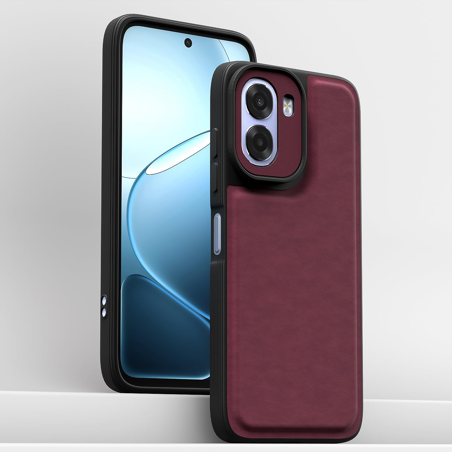 Pikkme purple Leather back cover for Oppo K14x 5G/A6x/A6s 5G – photo 2