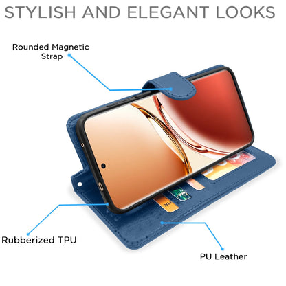 Pikkme Oppo F27 5G blue mobile flip cover – photo 5