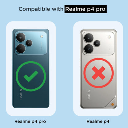 Realme P4 Pro 5G back cover in transparent mag-safe by Pikkme – photo 4