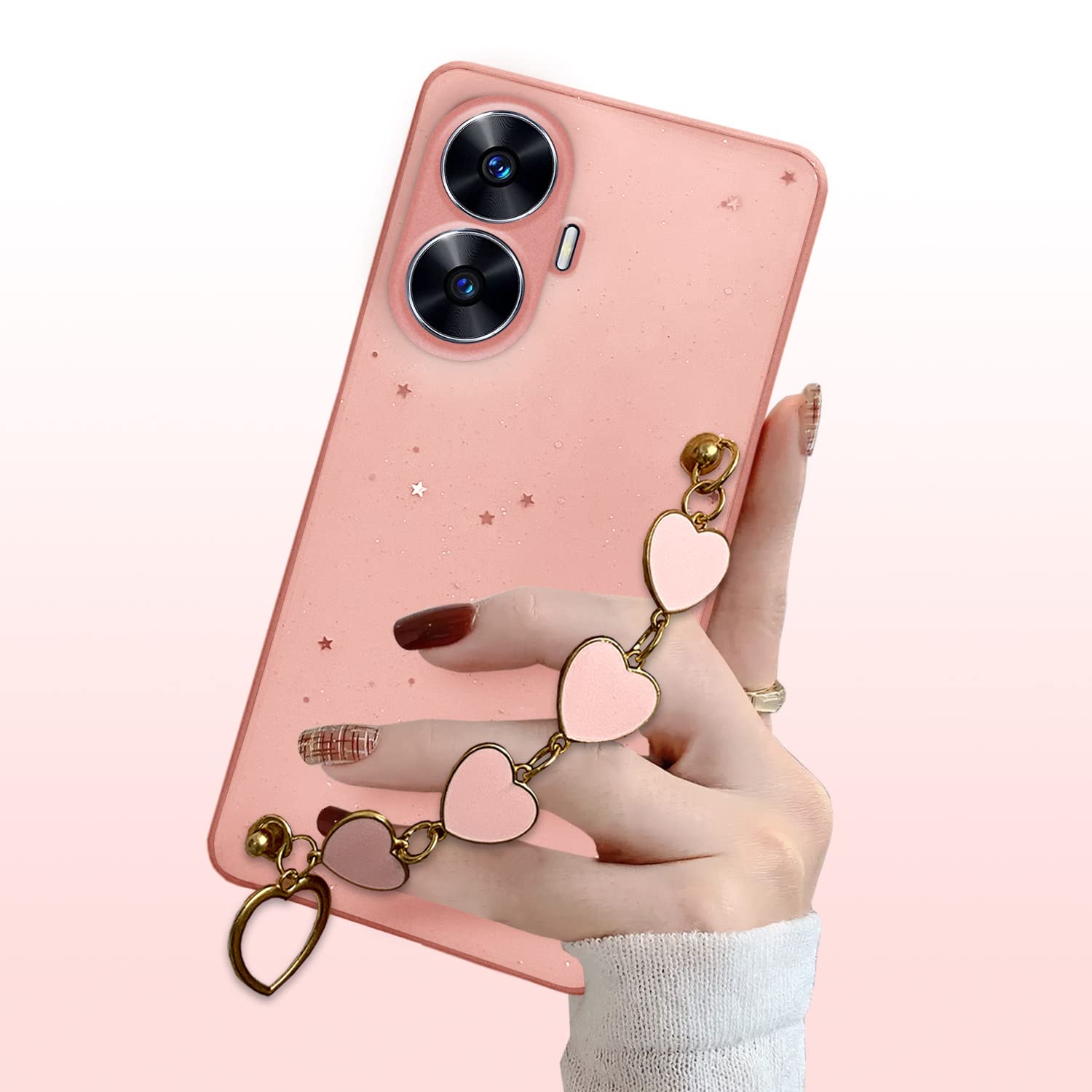 Realme Narzo N55/C55 mobile cover in pink by Pikkme – photo 7