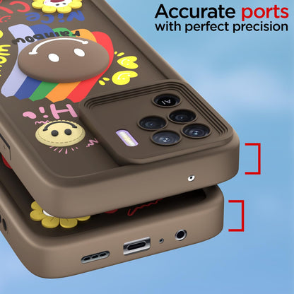 Pikkme brown Soft Silicone back cover for Oppo F19 Pro – photo 4
