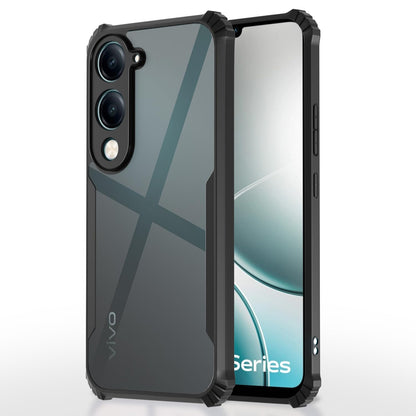 Pikkme black phone cover for iQOO Z10 Lite 5G/Vivo T4 Lite 5G/Y19 5G/Y19e/Y04 4G/Y29s 5G Ultra