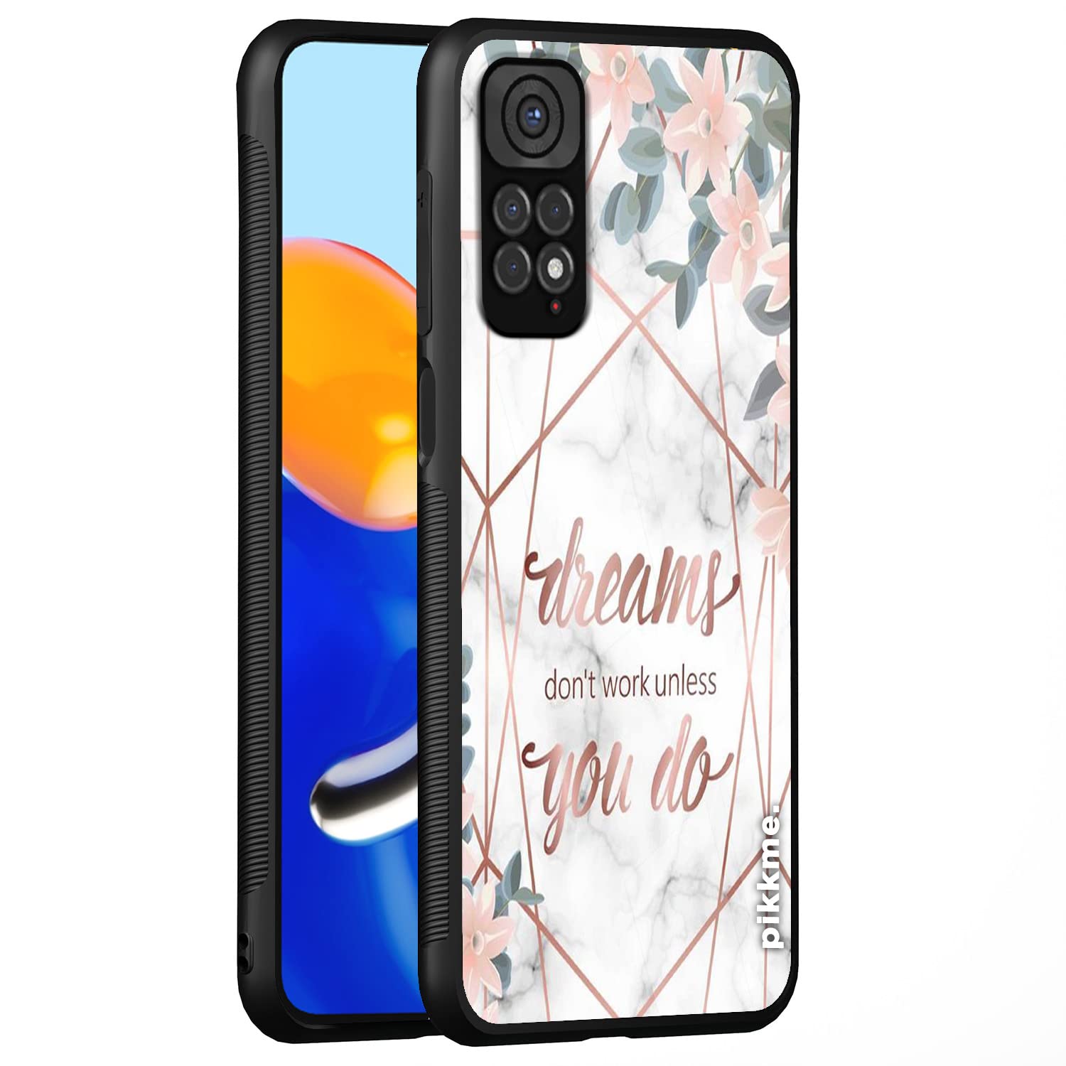 Pikkme mobile back cover for Redmi Note 11/Note 11s