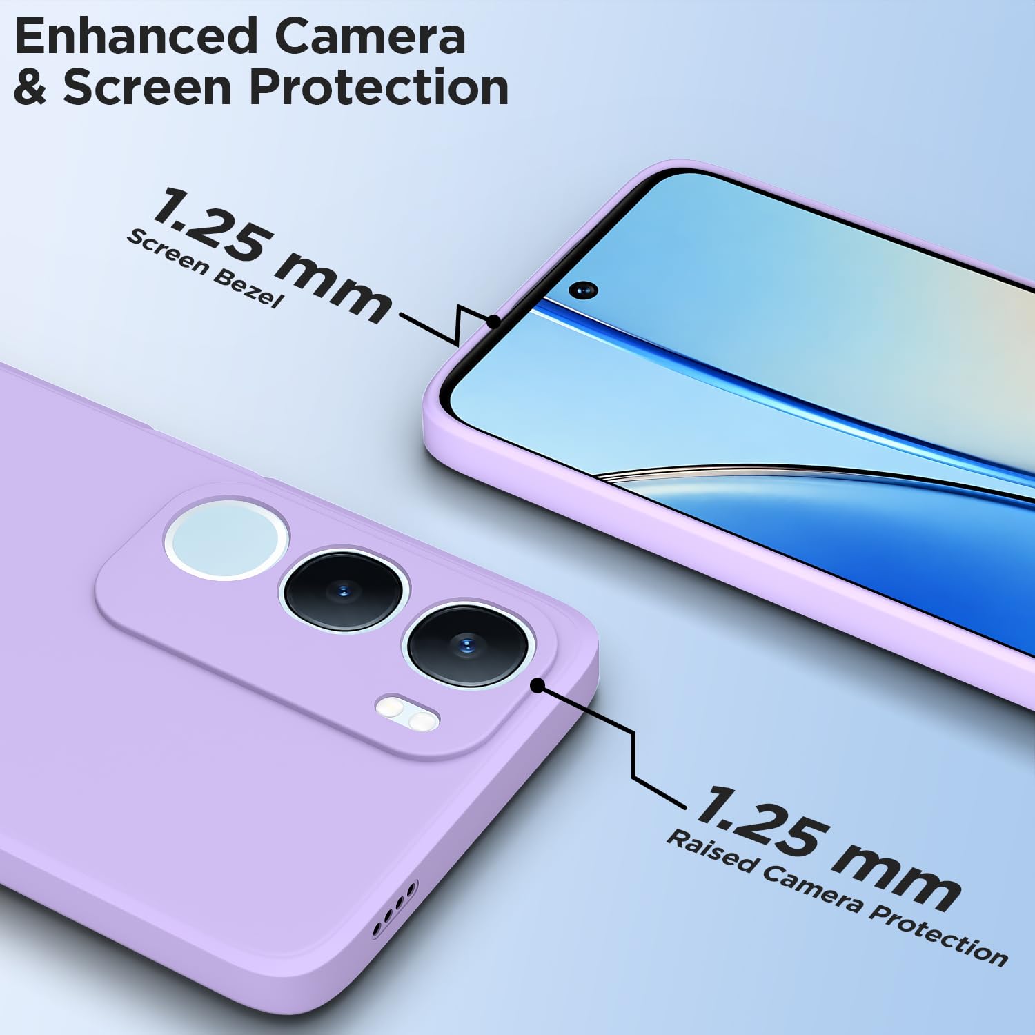 Pikkme Vivo Y19s/Y29 5G purple back cover – photo 2